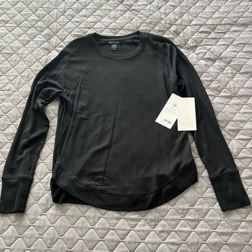 NWT Athleta Mindset Sweatshirt, size S